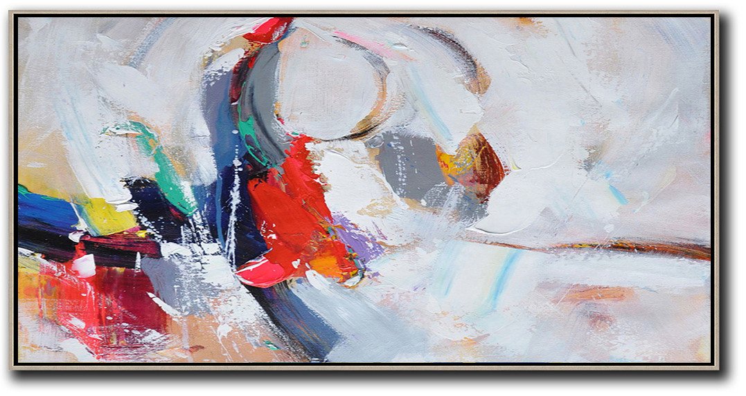 Panoramic Palette Knife Contemporary Art #L8E